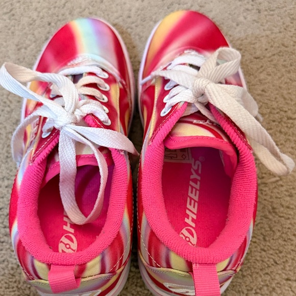 Heelys Kids' Vibrant Pink and Yellow Sneakers - Picture 5 of 5